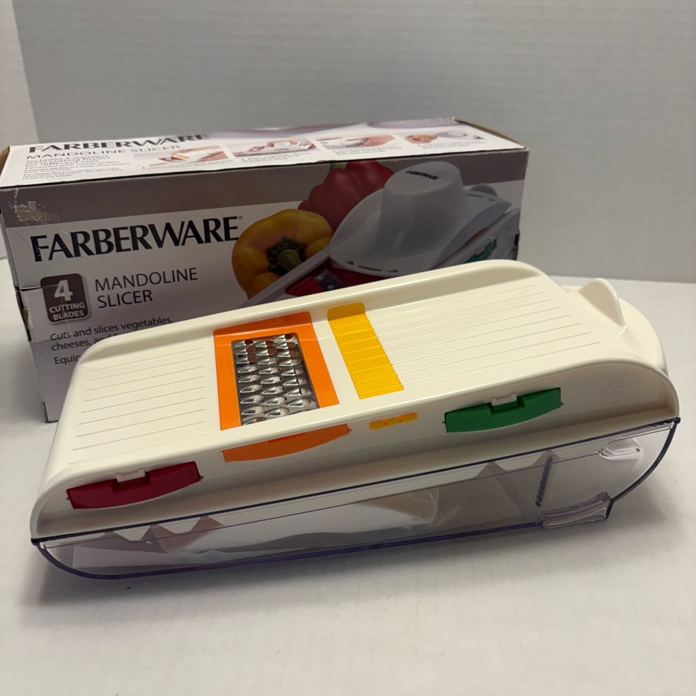 Farberware Mandoline Slicer with Multi-Color Controls